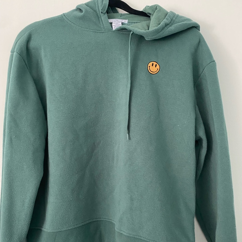 Green matching sweat suit